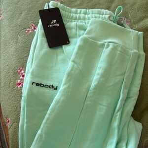 Women's Mint Green Joggers

 LAST CALL !!!!!!